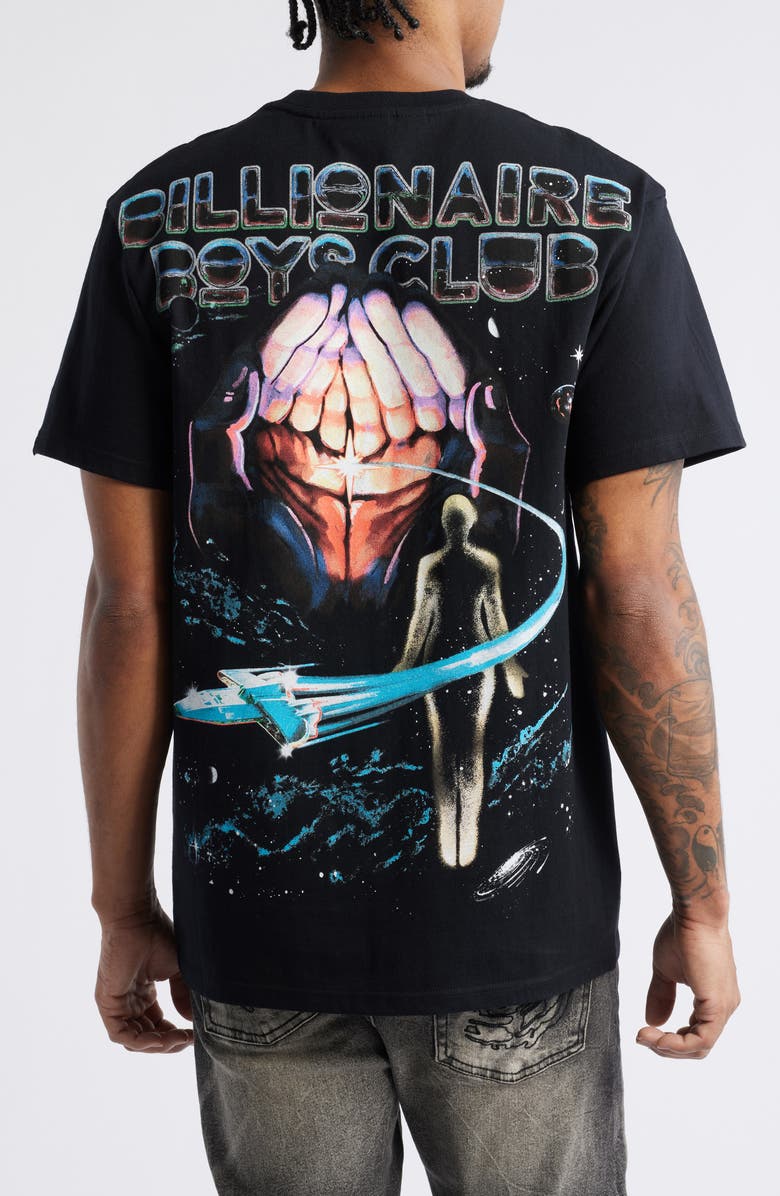Billionaire Boys Club Cosmos Oversize Cotton Graphic T-Shirt, Alternate, color, 