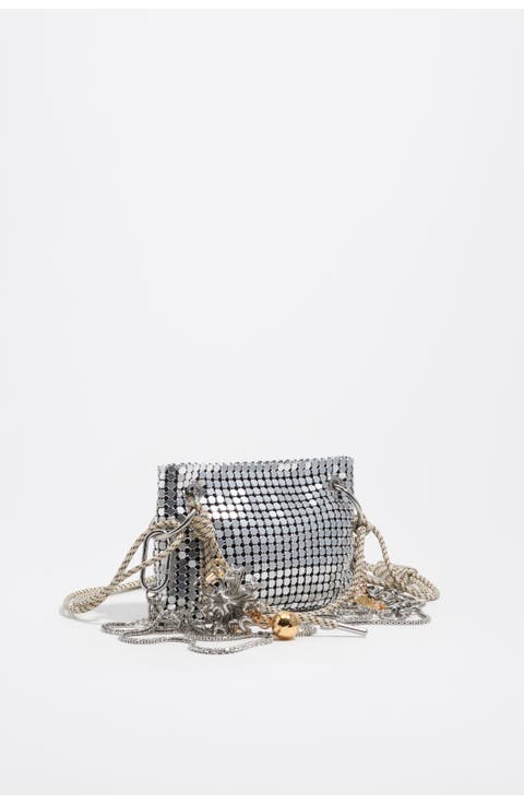 Metallic Mesh Mini Bag
