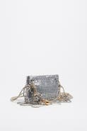 Bimba y Lola Metallic Mesh Mini Bag