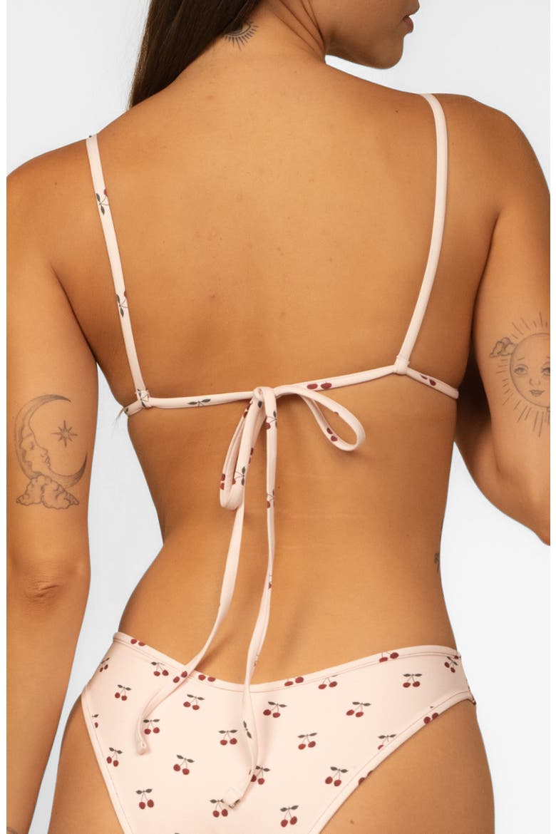 Devin Bikini Top, Alternate, color, CHERRIES