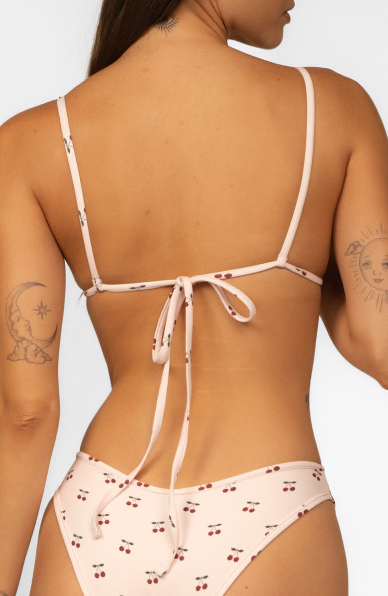 MONTCE Devin Bikini Top, Alternate, color, Cherries
