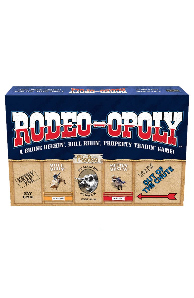 Late for the Sky Rodeoopoly Themed Family Board Game, Ages 8+, Alternate, color, Multicolored