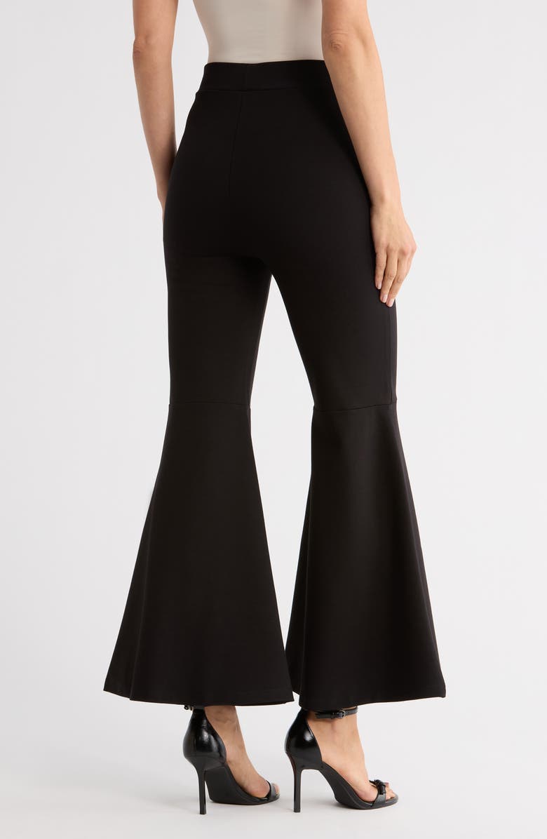 PATRIZIA LUCA Wide Leg Pants, Alternate, color, Black