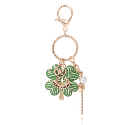 Lucky Clover Charm Keychain