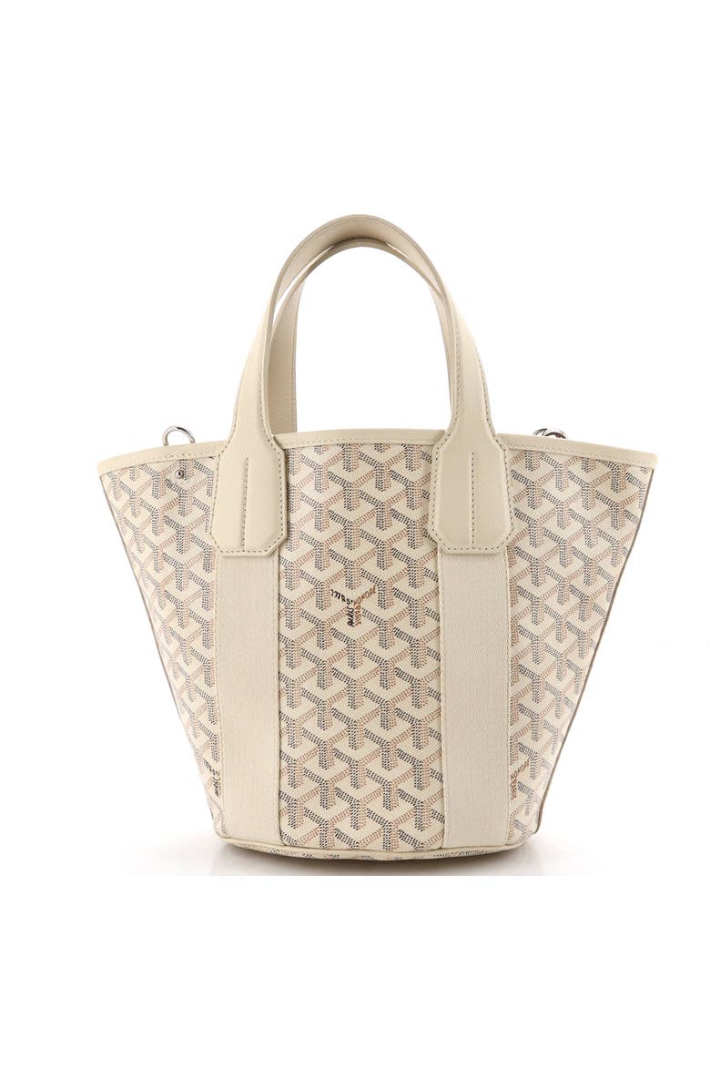 Pre-Owned Goyard Belharra Tote Coated Canvas PM, Alternate, color, Neutral