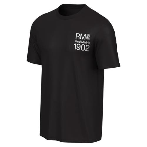 Outerstuff Black Real Madrid Registered T-shirt In Black