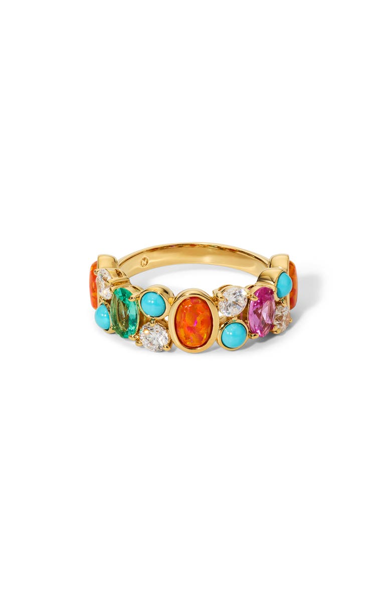 Nadri Frieda Cluster Ring, Main, color, Gold