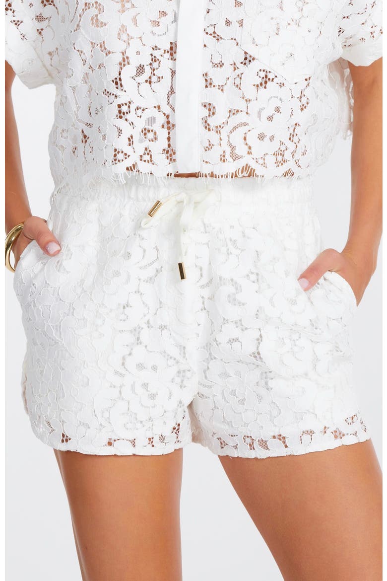 Josephine Lace Short, Main, color, Salt