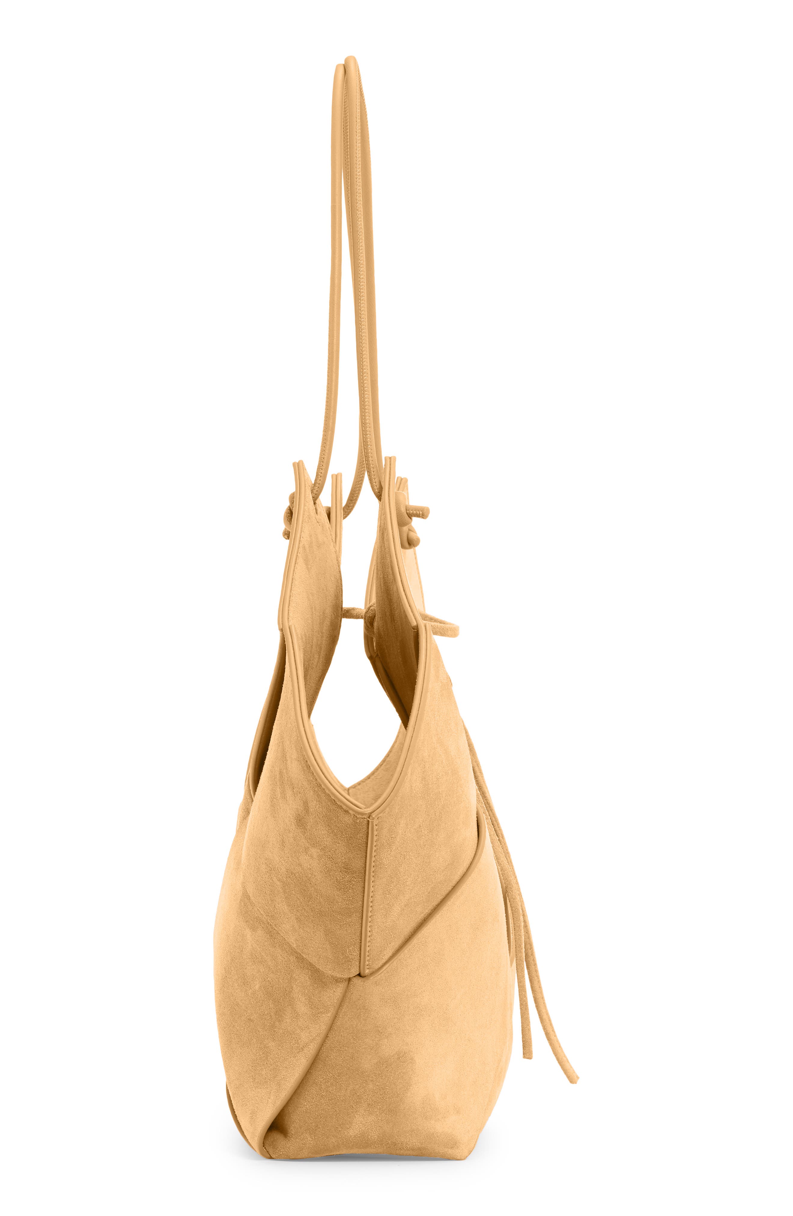 Bottega Veneta Intreccio Suede Tote, Alternate, color, 