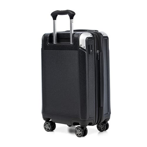 Travelpro Platinum Elite Hardside Expandable Carry-on 21-inch Spinner In Shadow Black