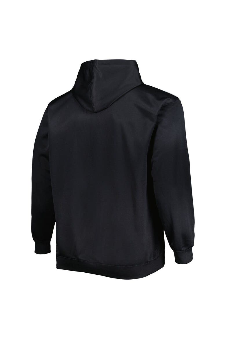 Men's Black San Francisco Giants Fade Sublimated Fleece Pullover Hoodie, Alternate, color, Black