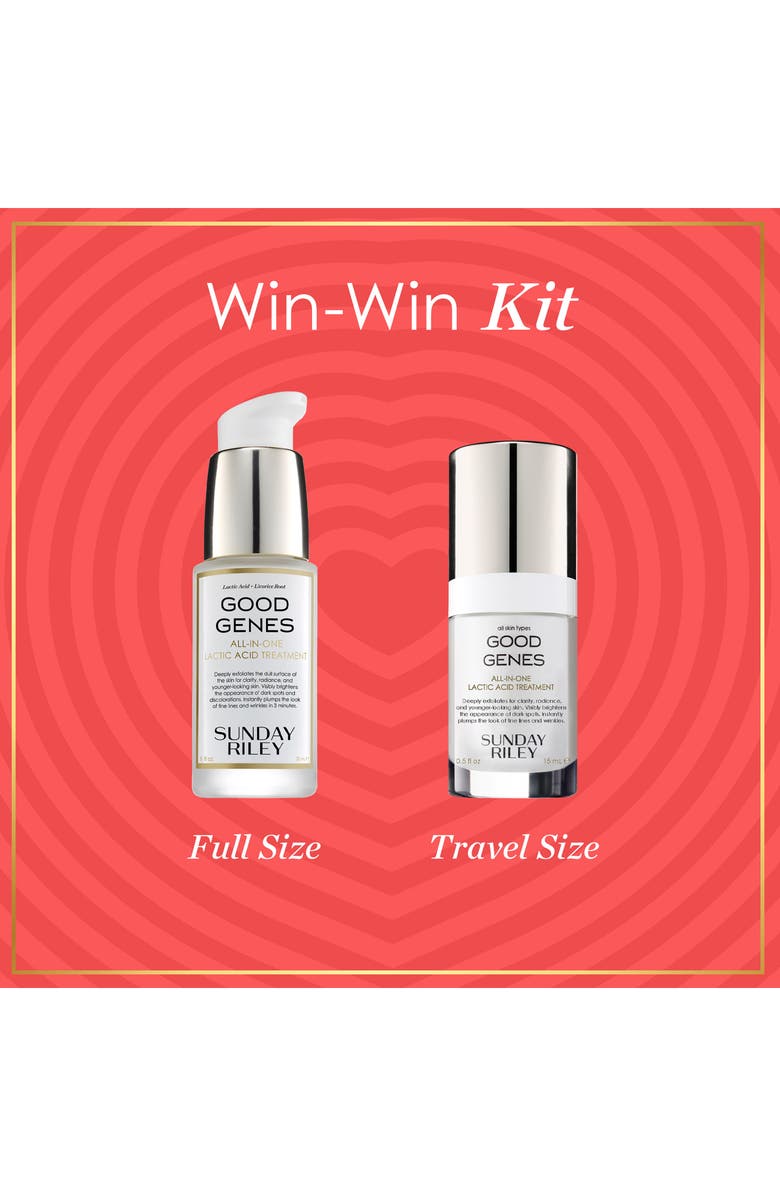 Sunday Riley Win-Win Good Genes Serum Set $128 Value, Alternate, color, 