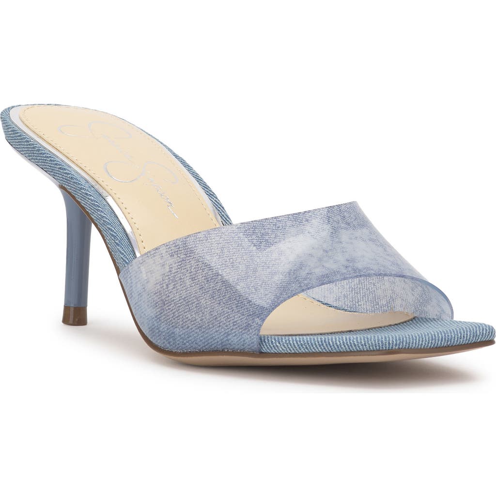 Jessica Simpson Celisha Slide Sandal In Blue