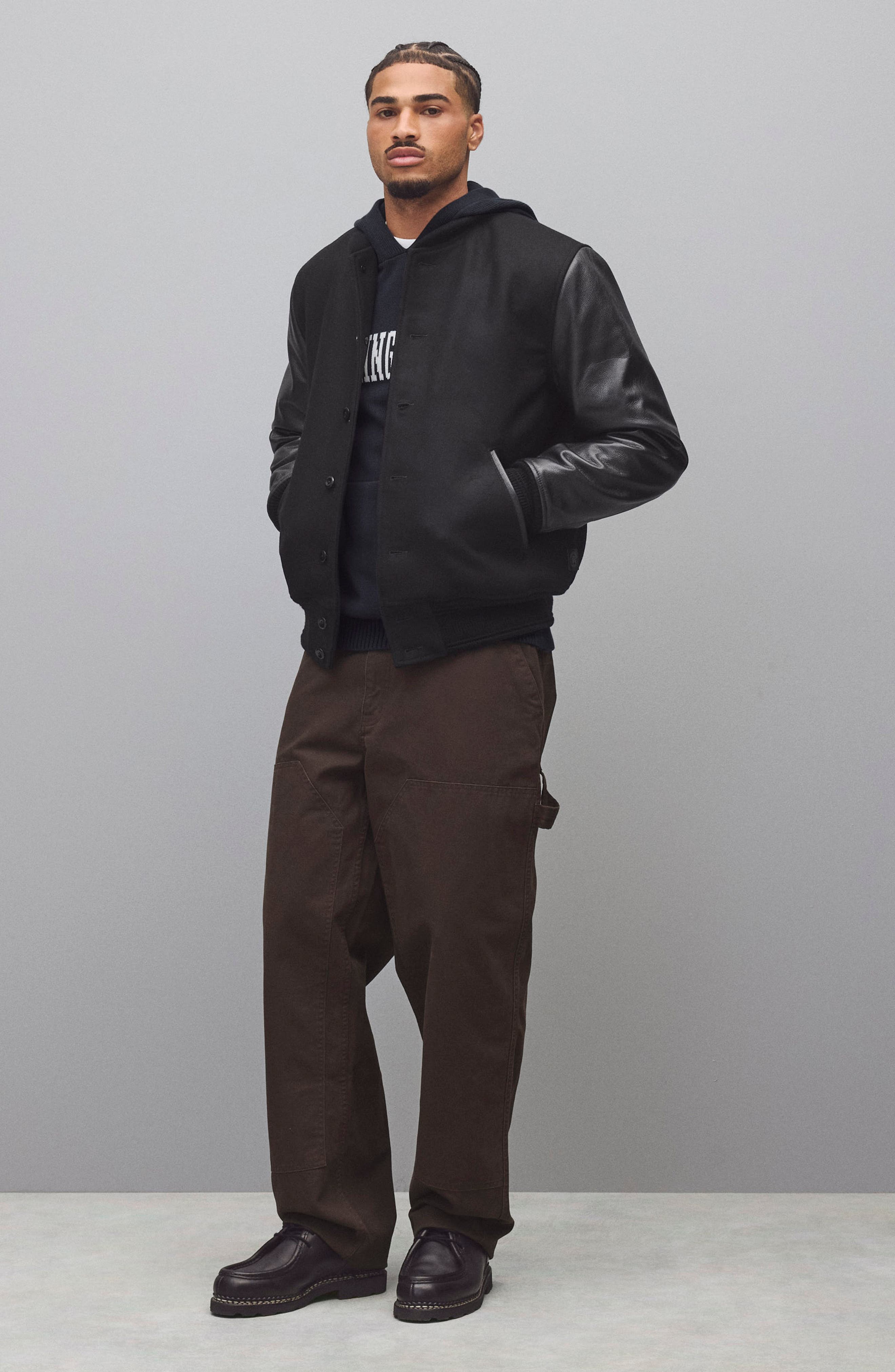 Reigning Champ Wool & Cashmere Award Jacket — фото 7