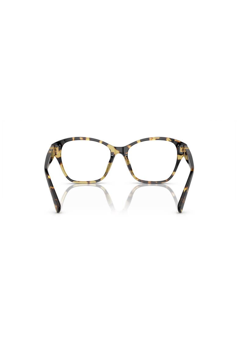 55mm Square optical glasses, Alternate, color, Tortoise