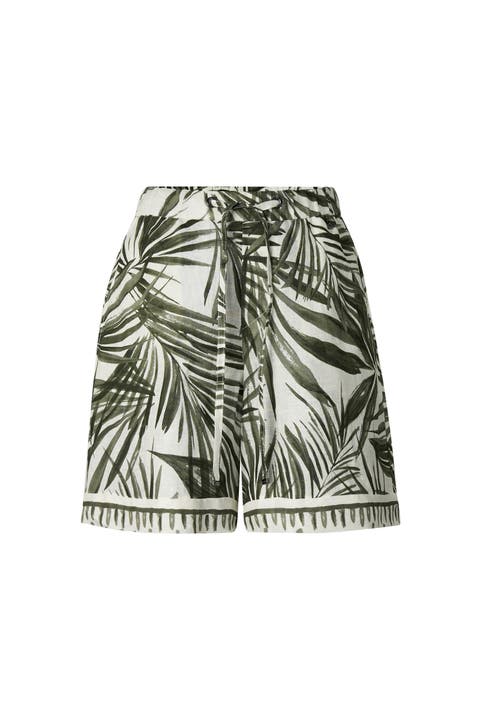 Carmel Linen Bermuda Shorts