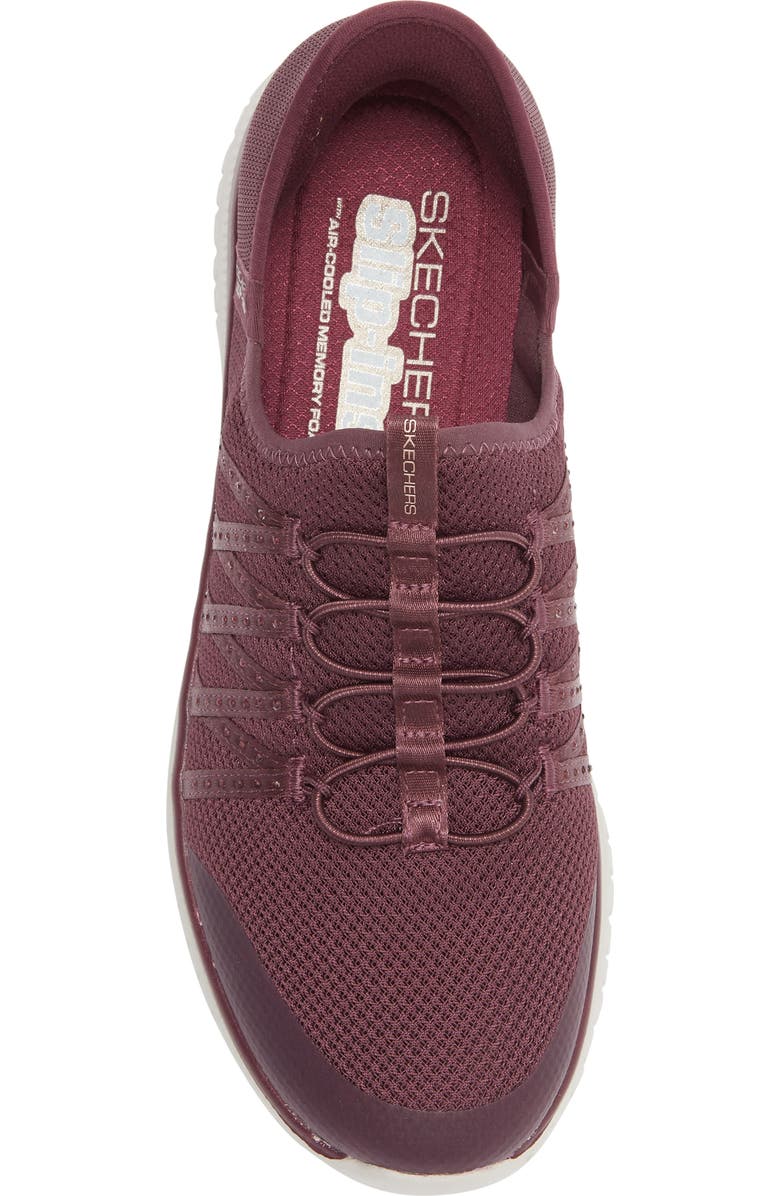 SKECHERS Slip-Ins<sup>®</sup> Virtue Sneaker, Alternate, color, Wine