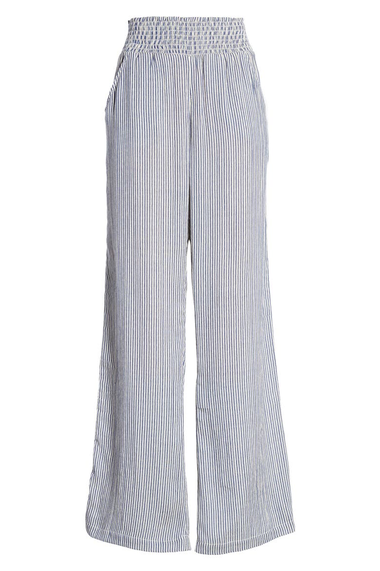 New Waves Stripe Wide Leg Pants, Alternate, color, WPR-WHISPER