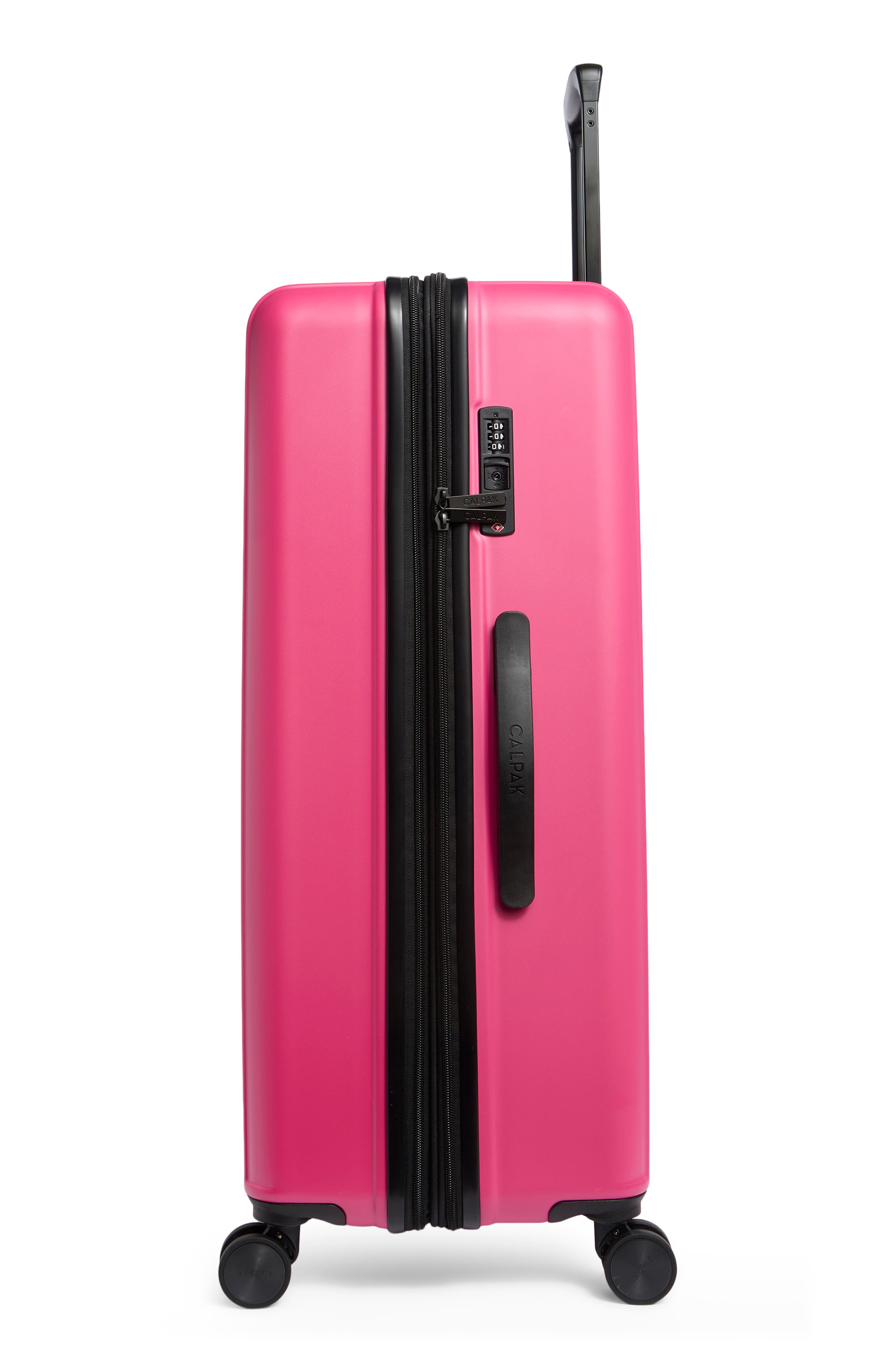 CALPAK Lou Large Suitcase, Alternate, color, Dragonfruit
