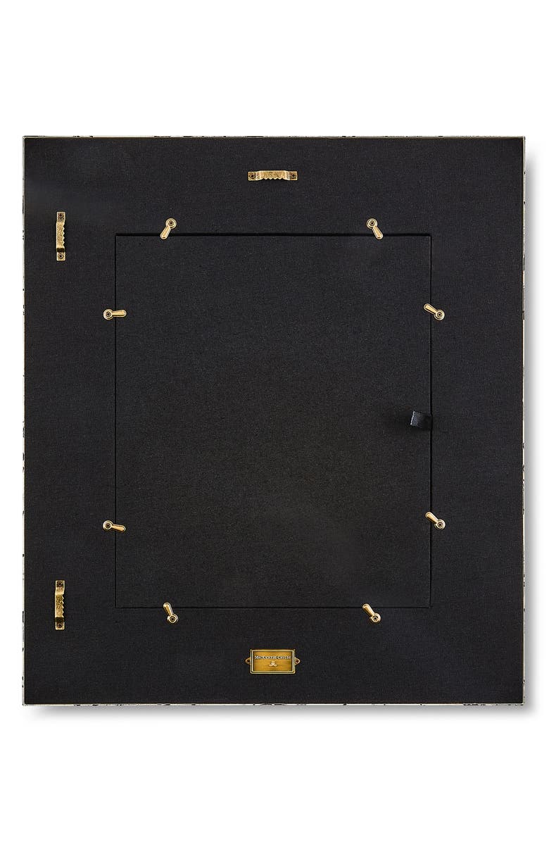 MACKENZIE CHILDS Courtly Check Enamel Wall Mirror, Alternate, color, Black