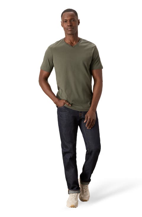 Organic Cotton Softspun Essential V-Neck Tee