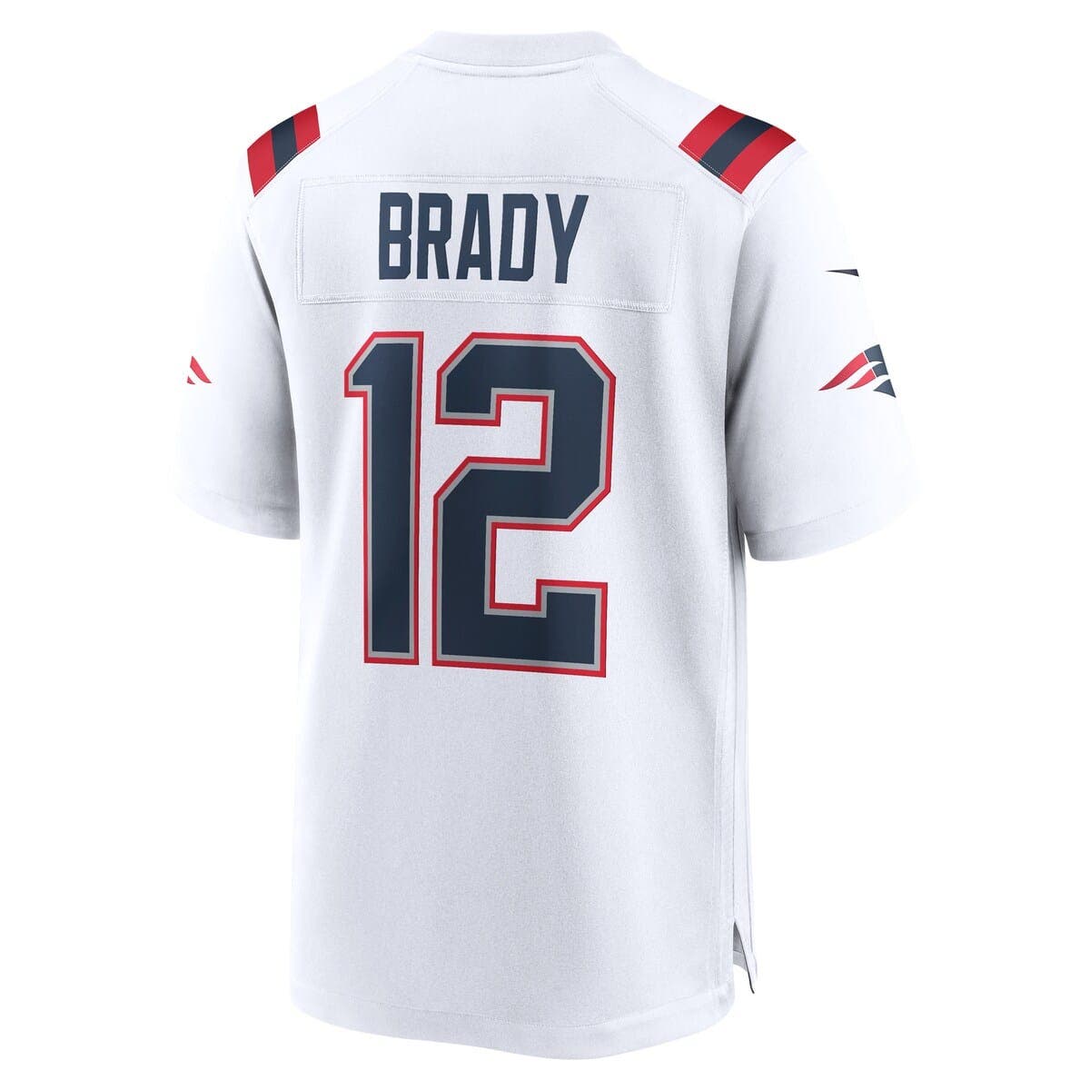 Men's Nike Tom Brady White New England Patriots Retired Game