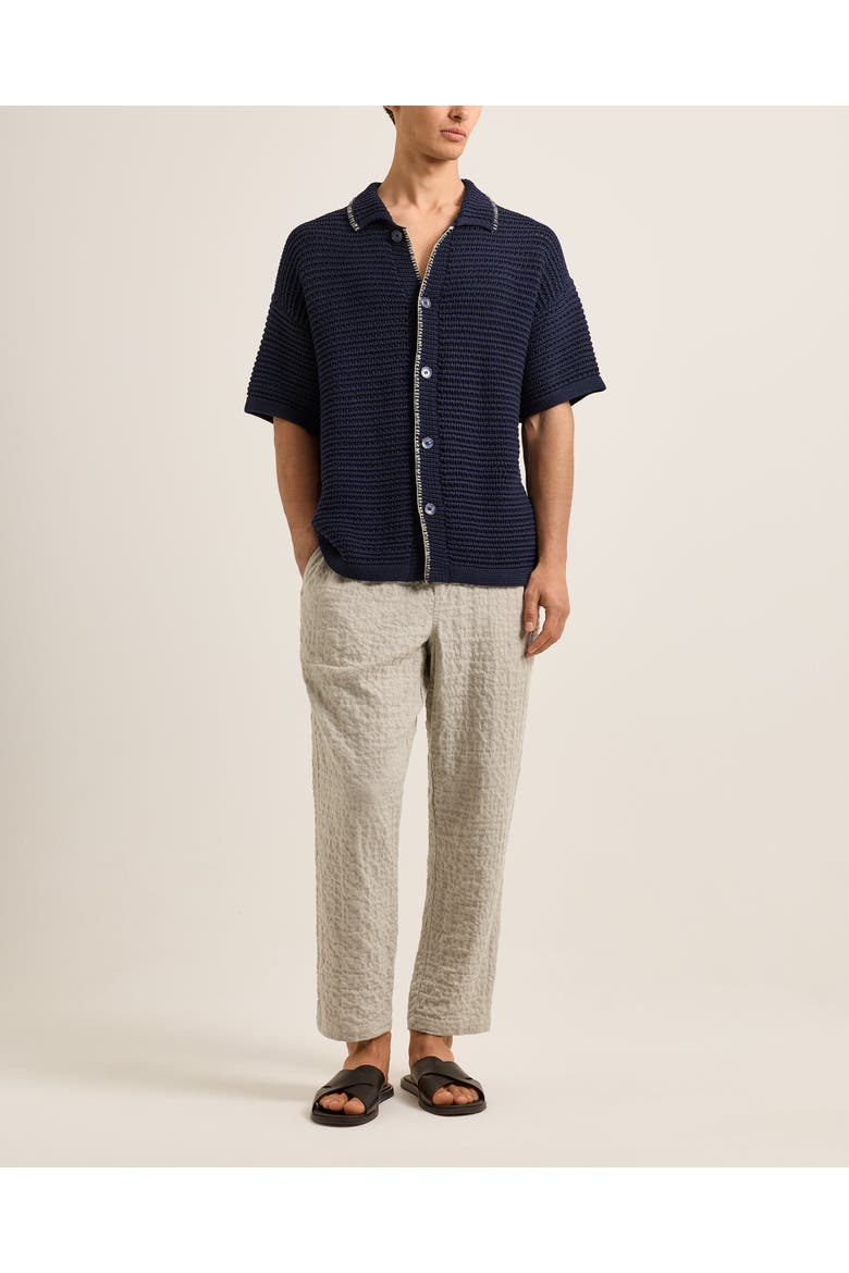 Thomas Relaxed-Fit Shirt, Main, color, NIGHT IRIS