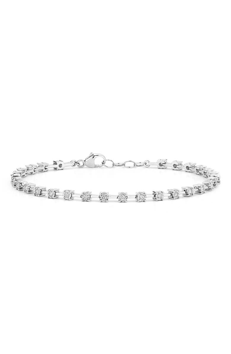 Dana Rebecca Designs Ava Bea Interval Tennis Bracelet, Main, color, 