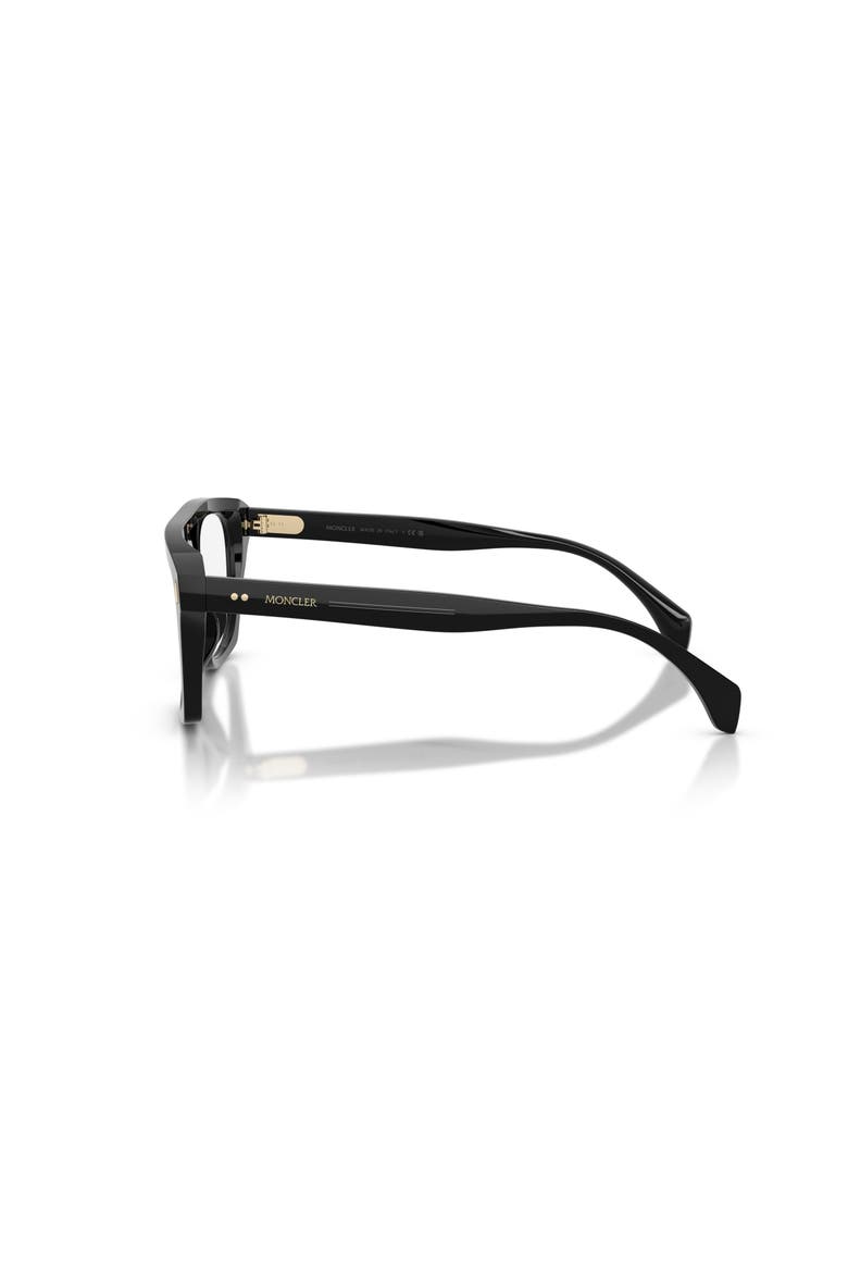 53mm Rectangle optical glasses, Alternate, color, Black