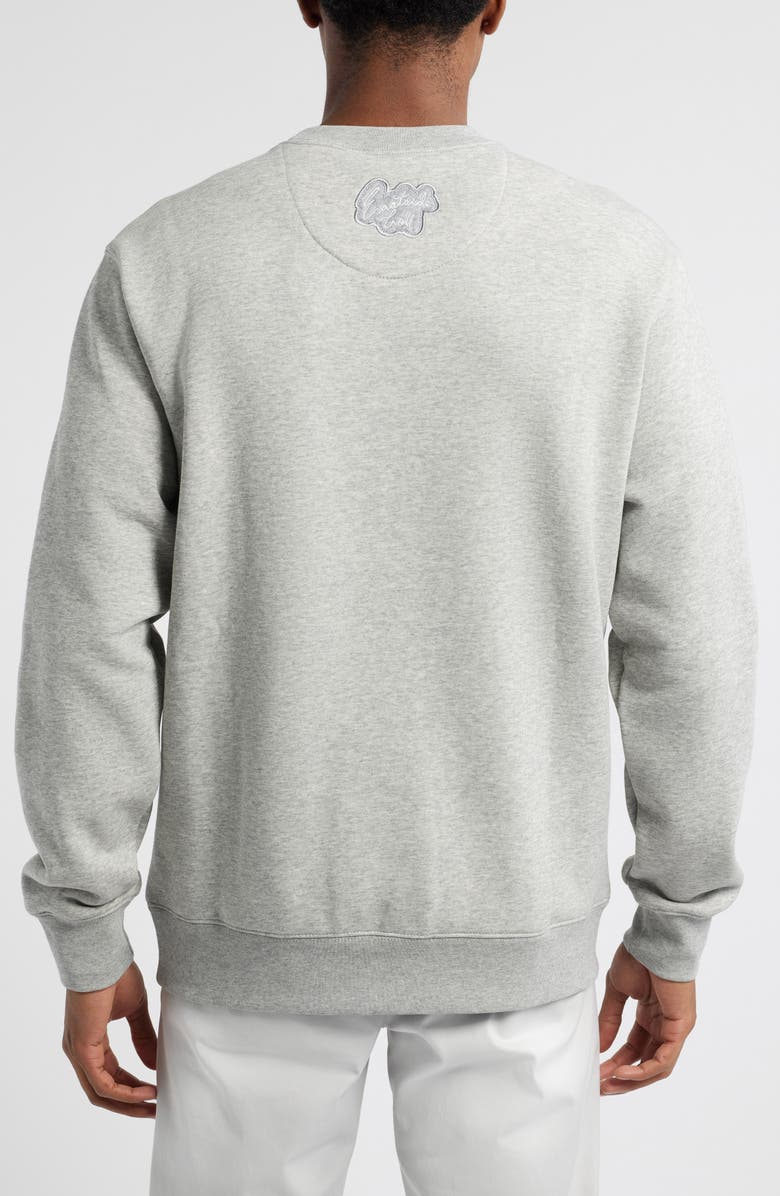 Eastside Golf Swingman Appliqué Sweatshirt, Alternate, color, Heather Grey