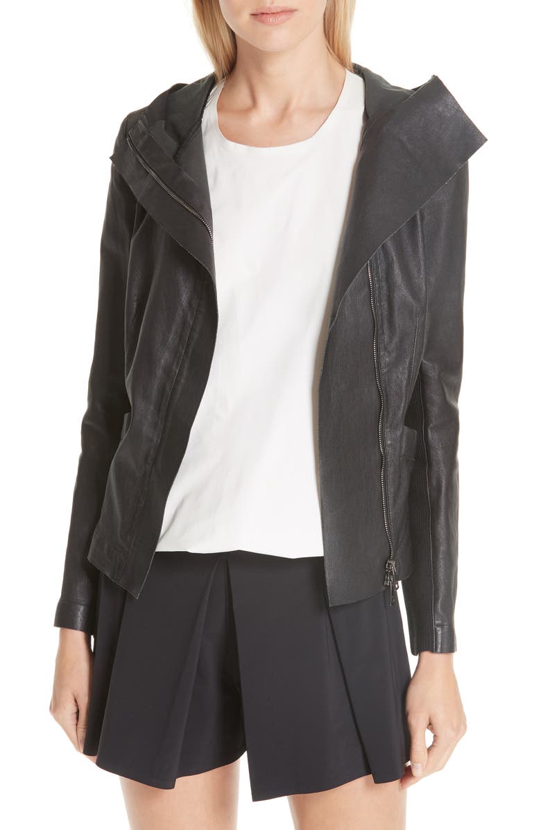 MISSION STATEMENT Passion Leather Jacket, Main, color,