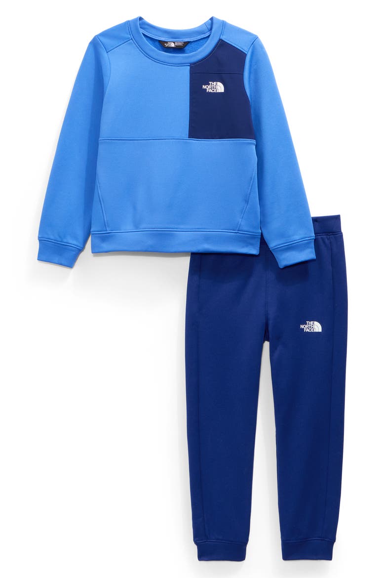 Kids' Performance Fleece Set, Main, color, ACTIVE BLUE/ BOLD BLUE