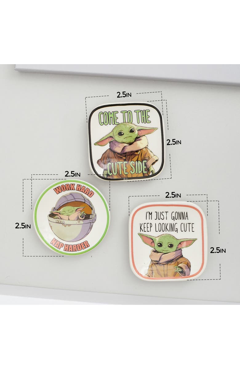 Star Wars The Child Grogu Mini Trinket Tray Gift Set, 3 Piece, Alternate, color, Multi