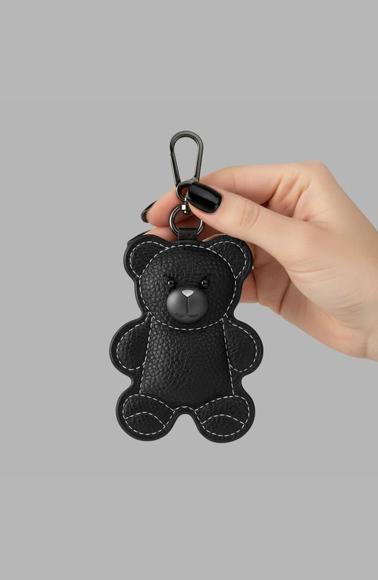 Blvck Teddy Charm, Alternate, color, Black