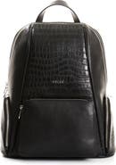 Velez Embossed Leather Backpack