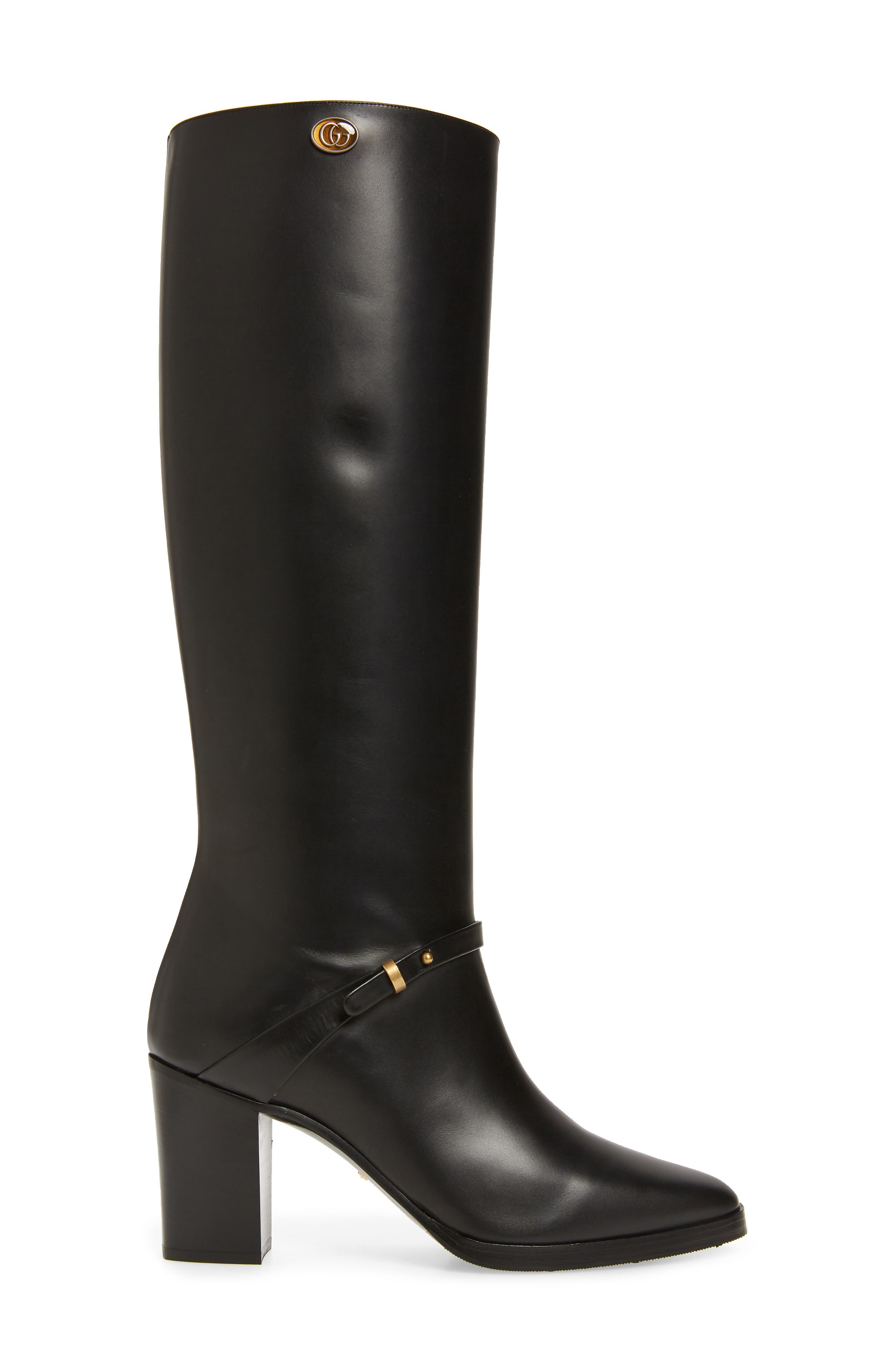 Gucci Rosie Knee High Boot, Alternate, color, 