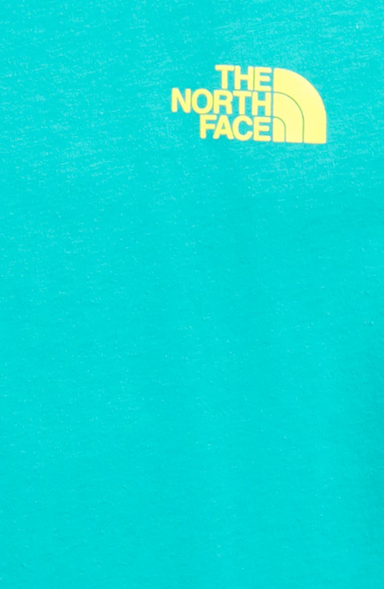 The North Face Kids' Adventure Cotton Graphic T-Shirt, Alternate, color, Geyser Aqua