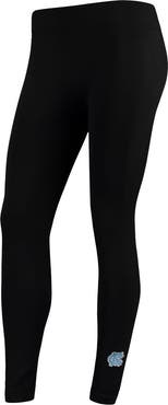 ZOOZATZ Women's ZooZatz Black North Carolina Tar Heels Fleece Leggings