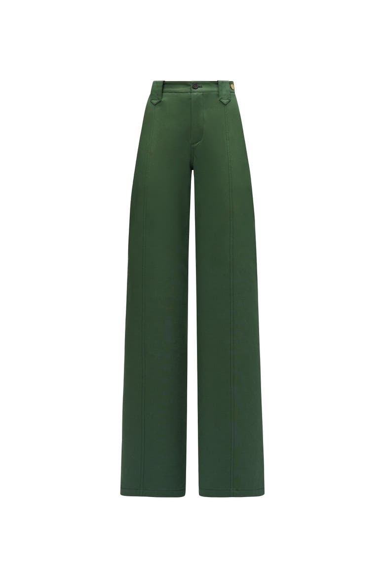 Jody Flared pant, Main, color, Military