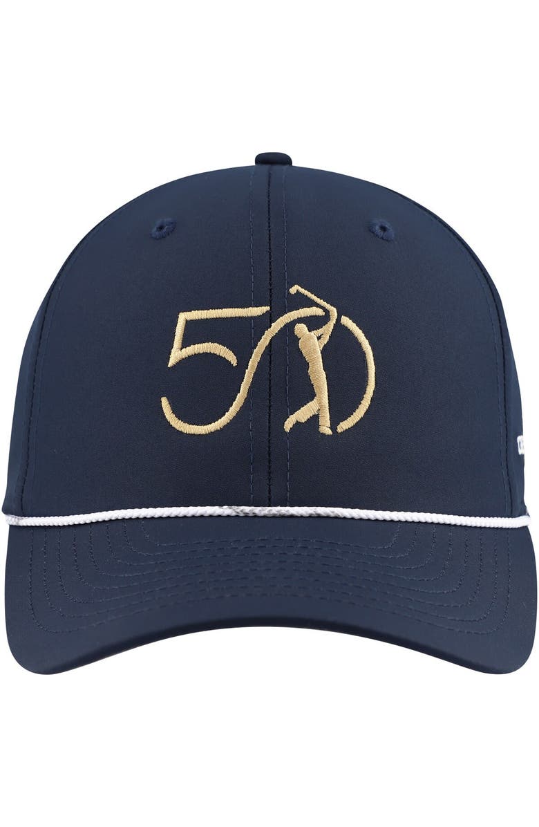 IMPERIAL Men's Imperial Navy THE PLAYERS 50th Anniversary The Wingman Rope Adjustable Hat, Alternate, color, Navy