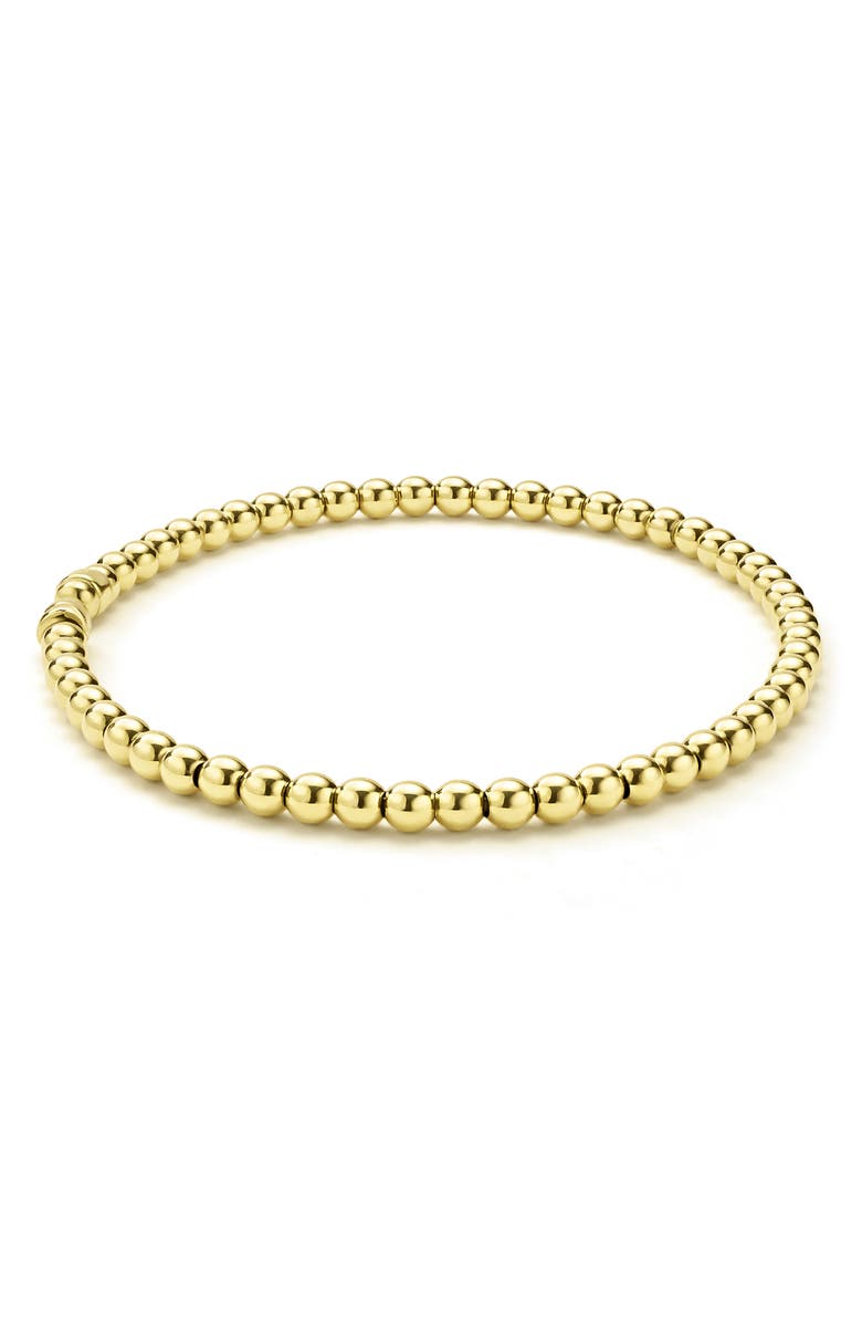 LAGOS Caviar Gold 18K Gold Cuff Bracelet, Alternate, color, Gold