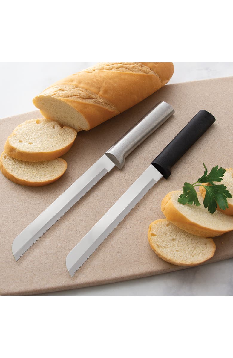 Rada Cutlery 6-Inch Bread Knife Stainless Steel Serrated Blade, Alternate, color, Black