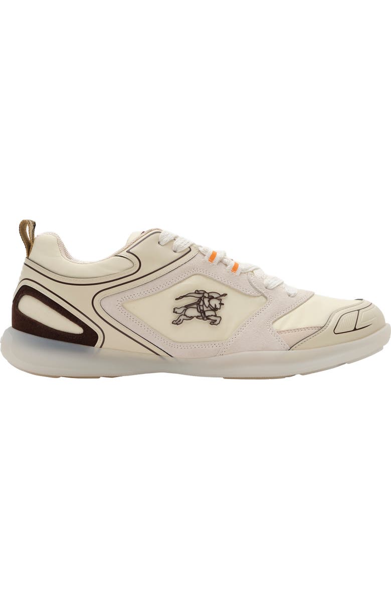 Burberry Men's Check Matrix Sport Sneakers, Main, color, Ceramic White