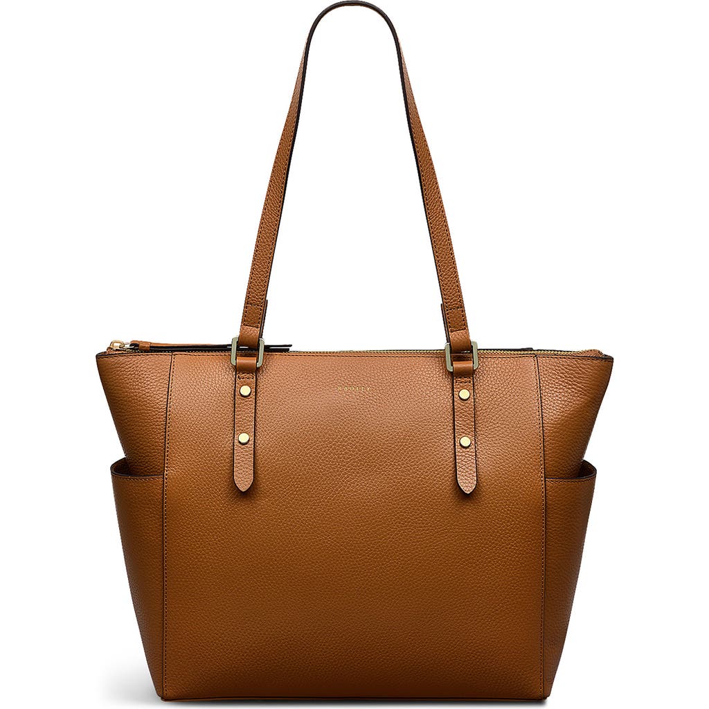 Radley Silk Street Large Ziptop Shoulder Bag In Brown