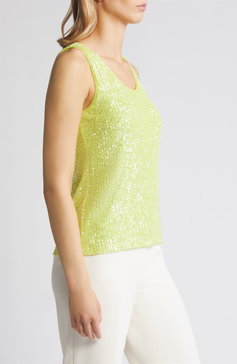 Anne Klein Sequin Tank, Alternate, color,