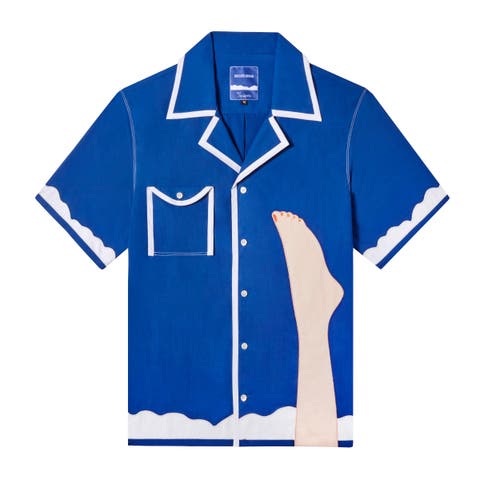 'Tom Wesselmann - Seascape #2' Camp Collar