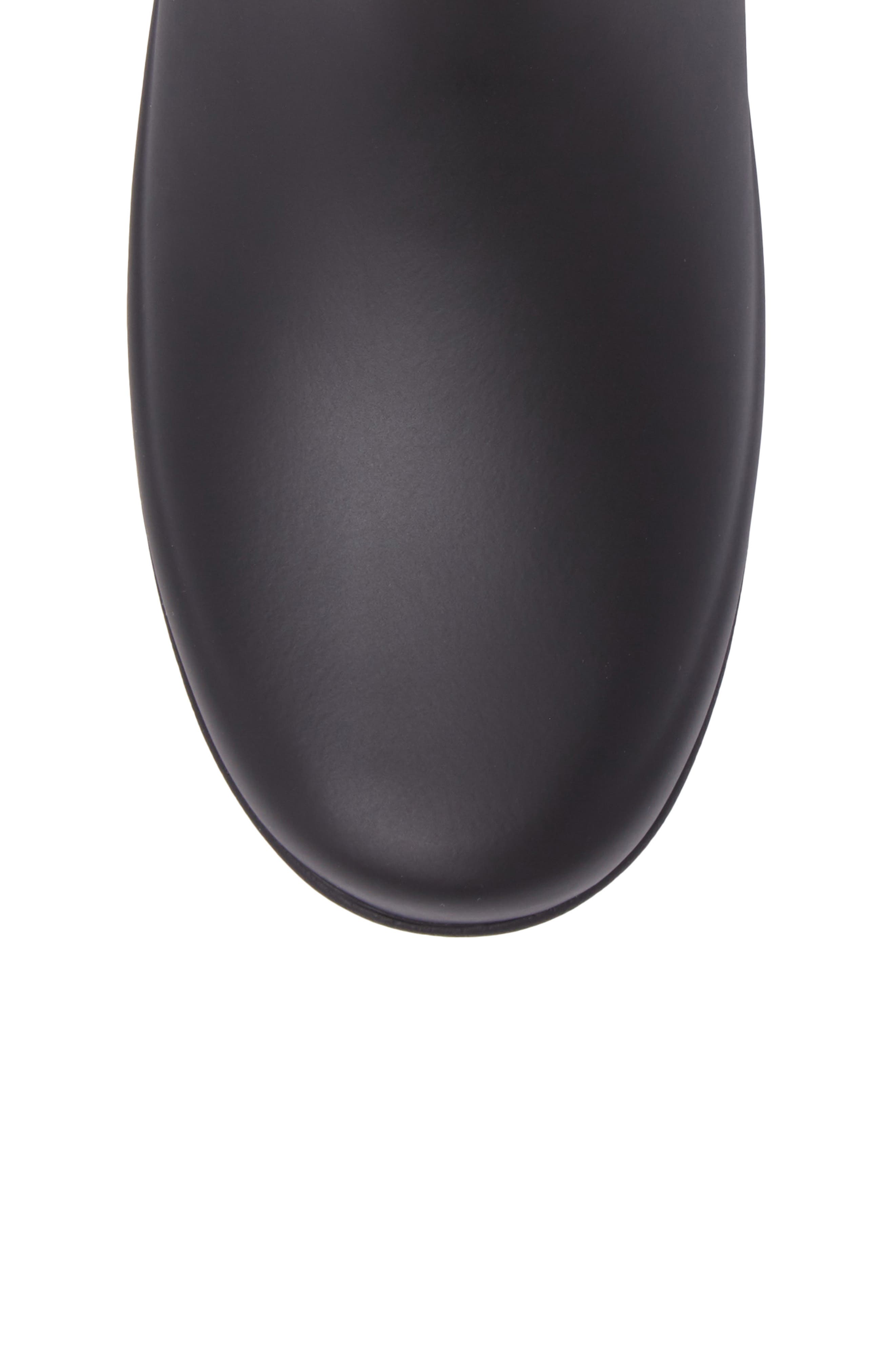 Hunter Original Refined Short Waterproof Rain Boot, Alternate, color, 