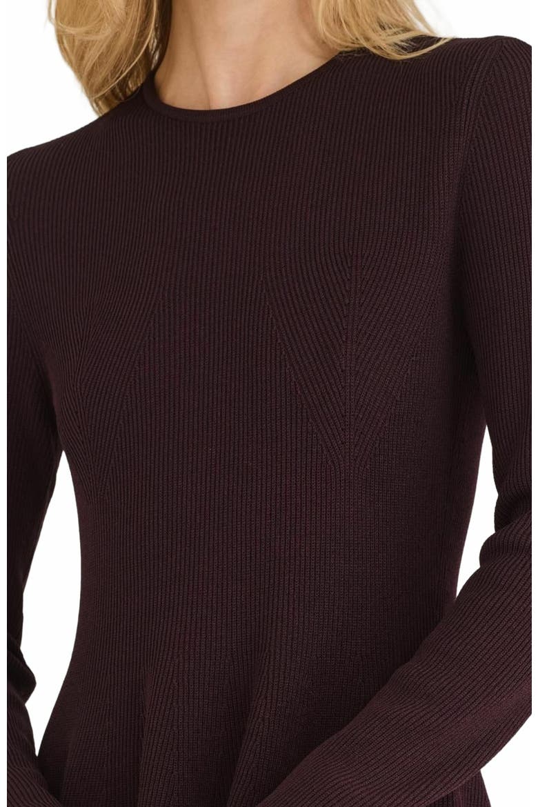 Calla Dress, Alternate, color, RAISIN