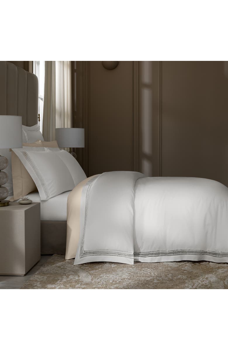 Togas Sevigny duvet cover, Alternate, color, White