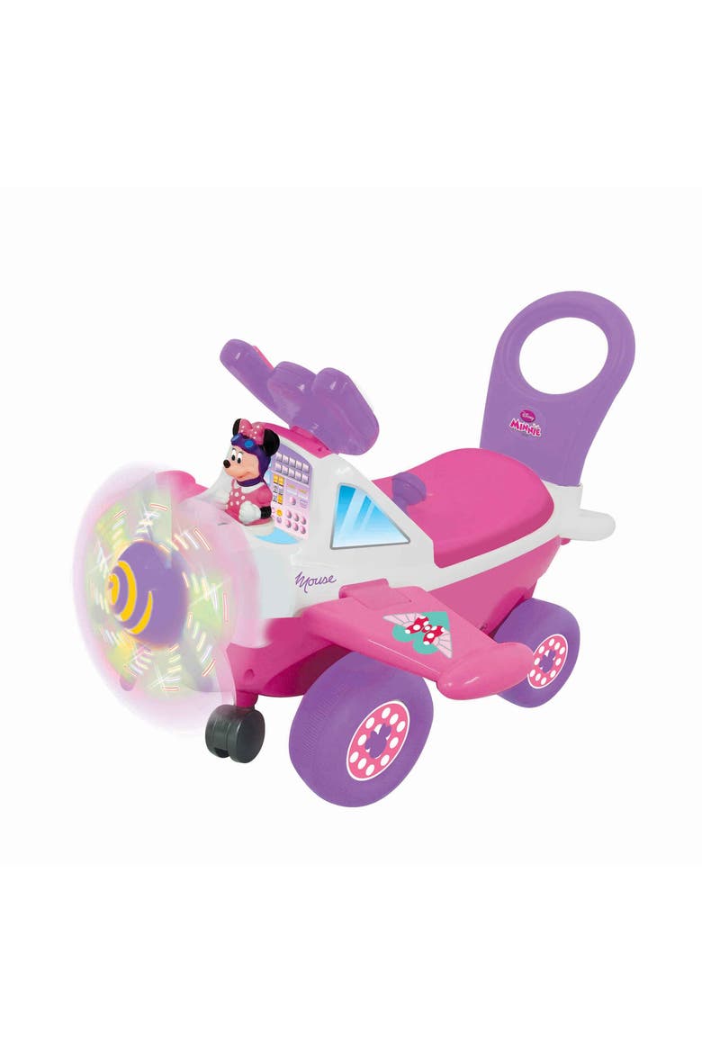 Disney Minnie Mouse Plane Activity Rideon, Alternate, color, Multicolored